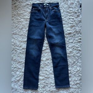 RE/DONE Mid-rise straight leg jeans